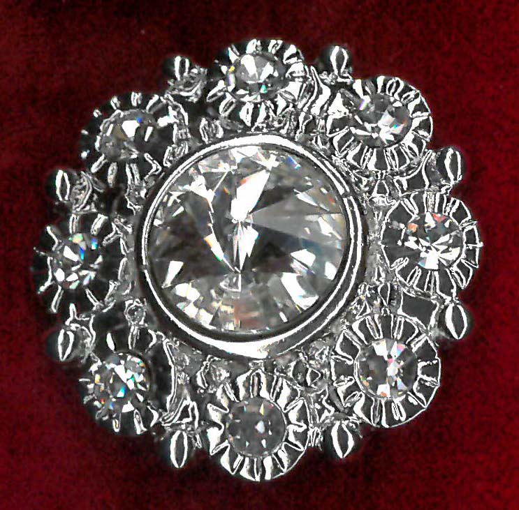 MAGENTIC BROOCH - NICKEL