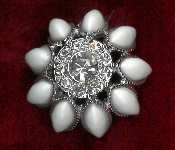 MAGENTIC BROOCH - IV/NICKEL