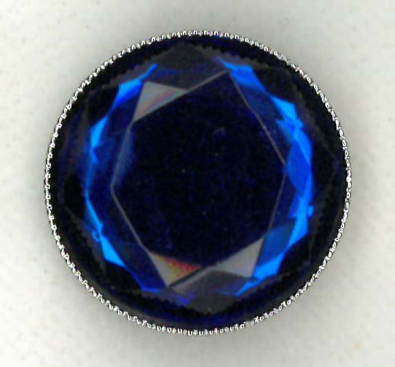 SWAROVSKI BUTTON - SIZE 19 - ROYAL