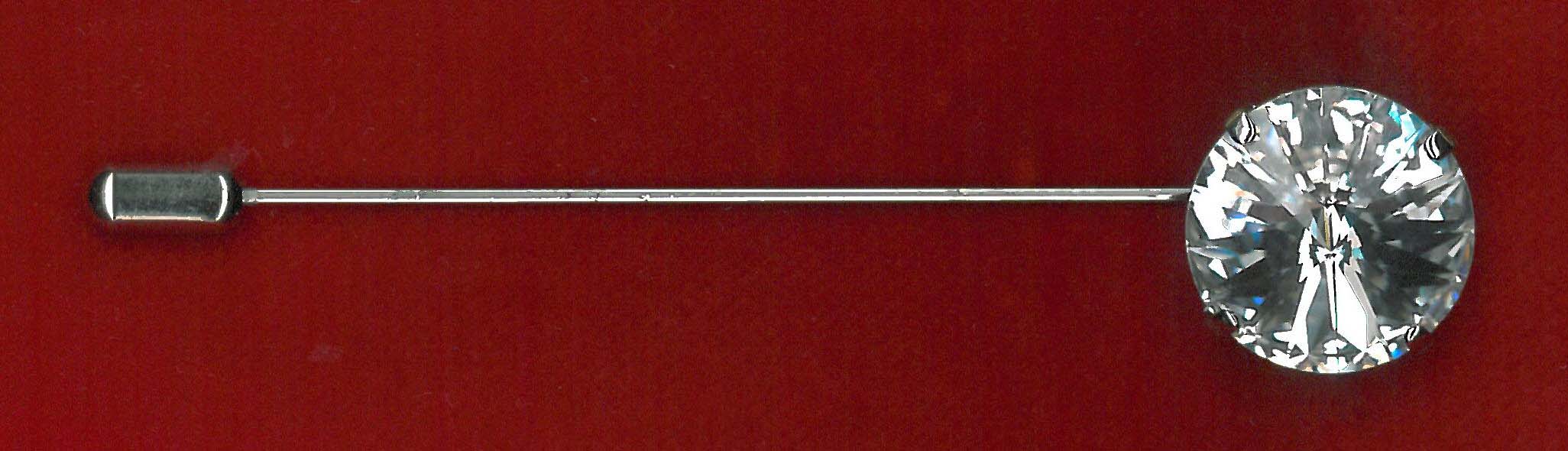 CRAVAT PIN - NICKEL