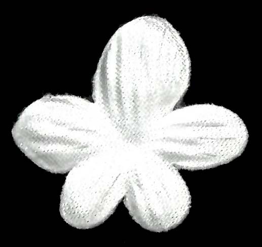 SATIN FLOWER - S IVORY