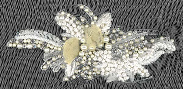 3D CRYSTAL BEADED MOTIF (SOLD SINGULARLY) - IV