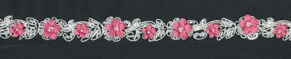 BEADED EDGING - ROSE