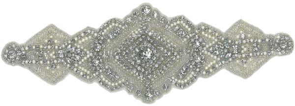 CRYSTAL BEADED MOTIF (SOLD SINGULARLY) - IV