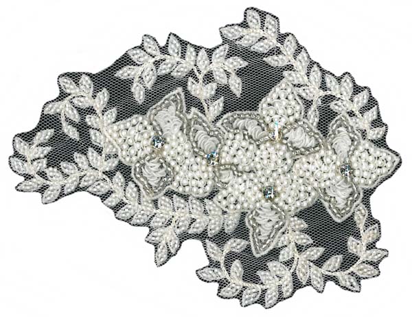 CRYSTAL BEADED MOTIF (SOLD SINGULARLY) - IV