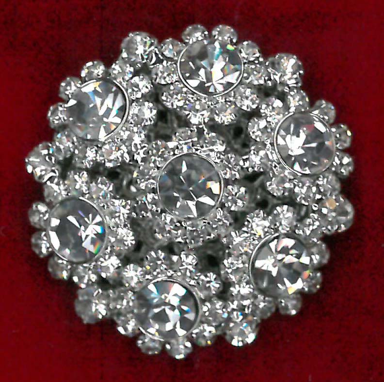 MAGNETIC BROOCH - NICKEL